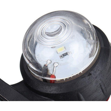 Led Feu de Gabarit Latéraux Lampe avec Titulaire 12V 24V pour Remorque  Camion Caravane