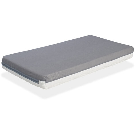 Matelas Bebe Kala 60x1 Epaisseur 11 Cm Dehoussable Mousse Memoire Double Face Et Noyau Perfore Dormalit