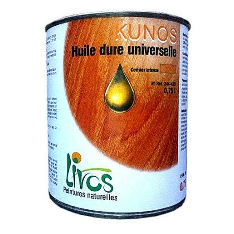0.75L-incolore-HUILE dure bois spéciale plancher Kunos (1L/17m2 en 3 couches) Livos