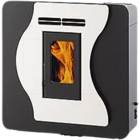 Interstoves – Poêle à granulés étanche CORINA 6 – Puissance 5.6 kW – Rendement 95.9% – Surface de chauffe 100 m² – Programmable 7 jours