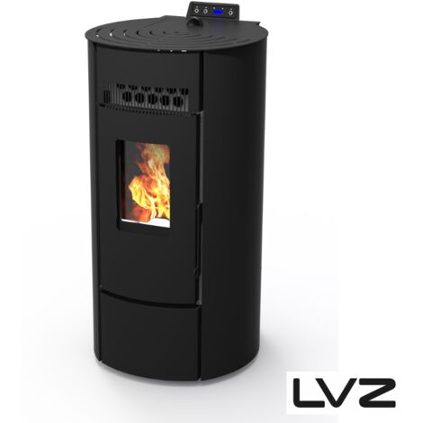Pack Poêle à granules étanche LVZ LEANDRO 9 + Kit Conduit so (1/5)