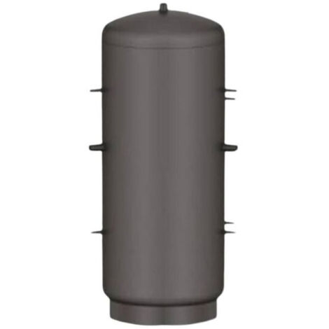 Sunny Habitat – Ballon tampon 300L – Isolation amovible 100mm – Montage multipostions – Piquages internes à 180° pour circuits de chauffage