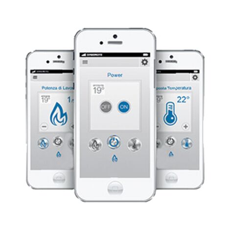 Interstoves – WIFI – Box Wifi pour poêle à granulés –  Application iOS/Android – Fonctionne sur réseau 2.4 GHz