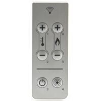 Télécommande infrarouge pour poêle à granulés – Portée 8m – 6 boutons pour réglage température et ventilation – Compacte 80x33x6mm