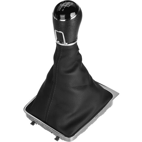 Pommeau Levier De Vitesse Gainé | Pour B6 2005-2012 | 6 Vitesses | Design Ergonomique | Amélioration Style Habitacle