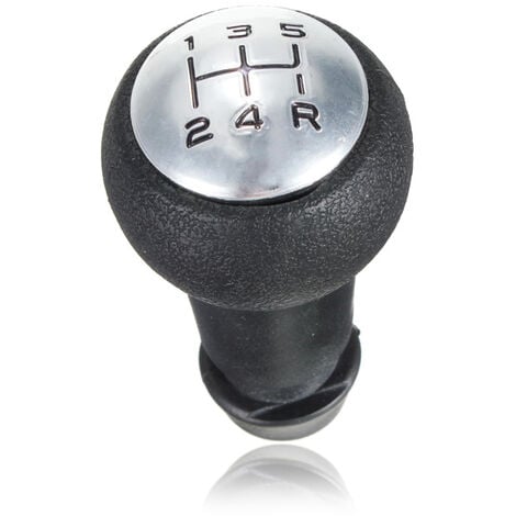 POMMEAU LEVIER VITESSE MANUEL Chrome PR PEUGEOT 106 206 306 406 107 207 307 407 Hasaki