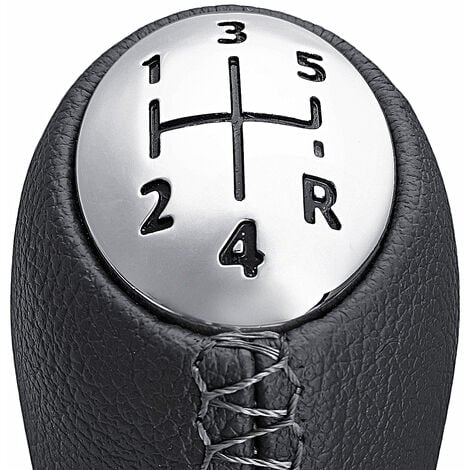 17mm For RENAULT CLIO MK3 3 III MEGANE MK2 SCENIC MK2 5 Speed Gear Shift  Knob Stick Head Car Gear Shift Lever Handle