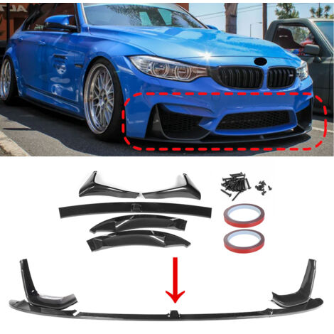 Kit Fibre Carbone Pour Volant BMW Série 1/3/4/5 F20 F30 X5 - Insertion ABS Chromé Design Sportif