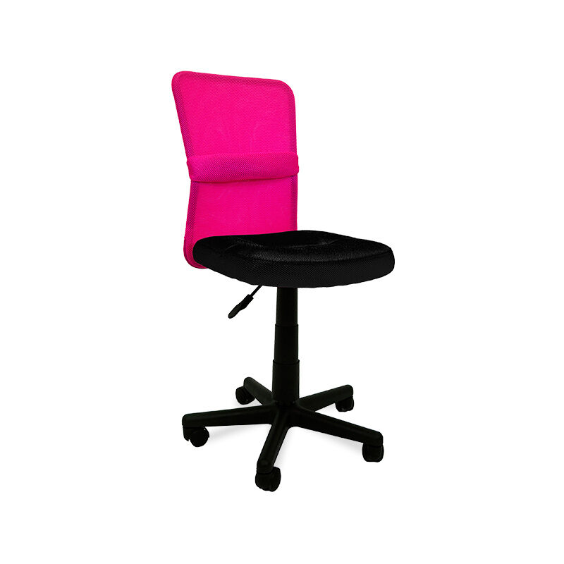 La Silla Española oficina escritorio y despacho rejilla rosa 50x40x95 cm estudio infantiljuvenil modelo en color