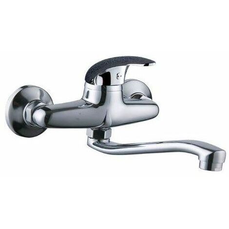 Grifo de pared bajo de 15 cm modelo Lirio