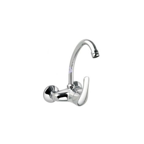 Grifo de pared bajo de 15 cm modelo Lirio