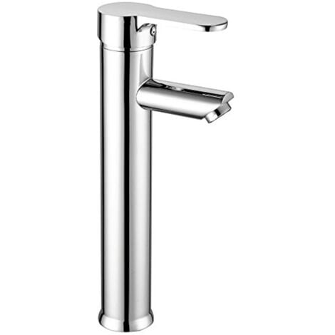 Grifo de lavabo alto serie Roble