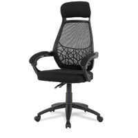 Silla de oficina modelo Málaga en color negro