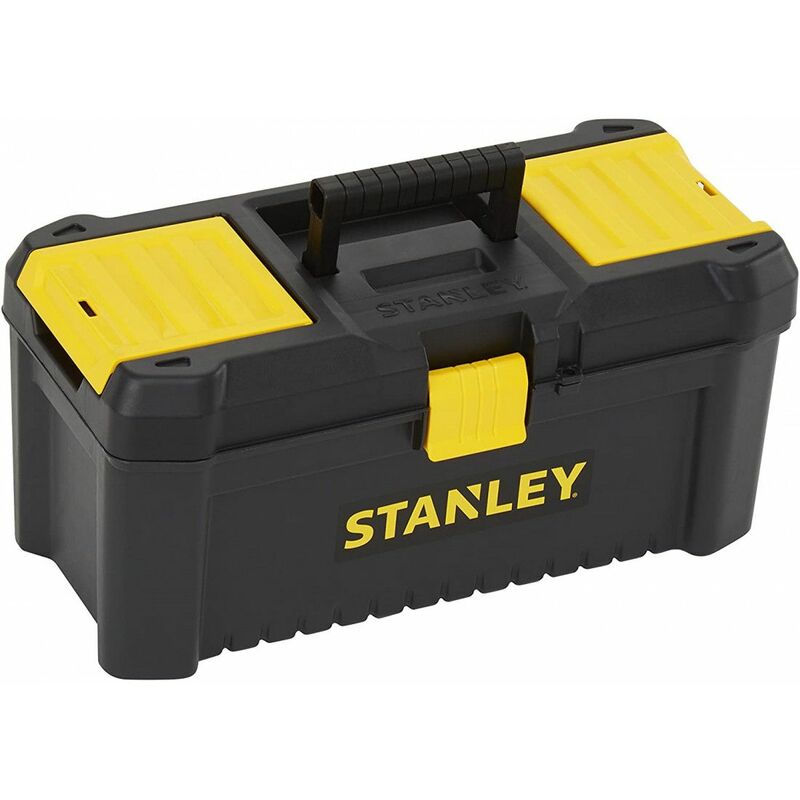 Caja de herramientas de plástico Stanley 16"/40cm con cierre de plástico STST1-75517