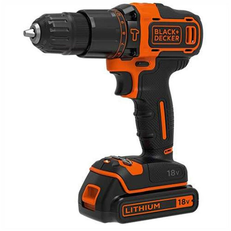 Taladro percutor BDCHD18KB 18V Black+Decker