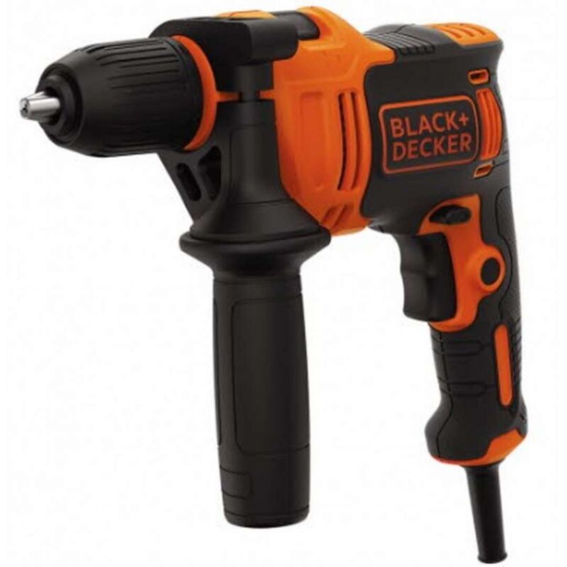 Taladro percutor 550W BEH550-QS Black+Decker