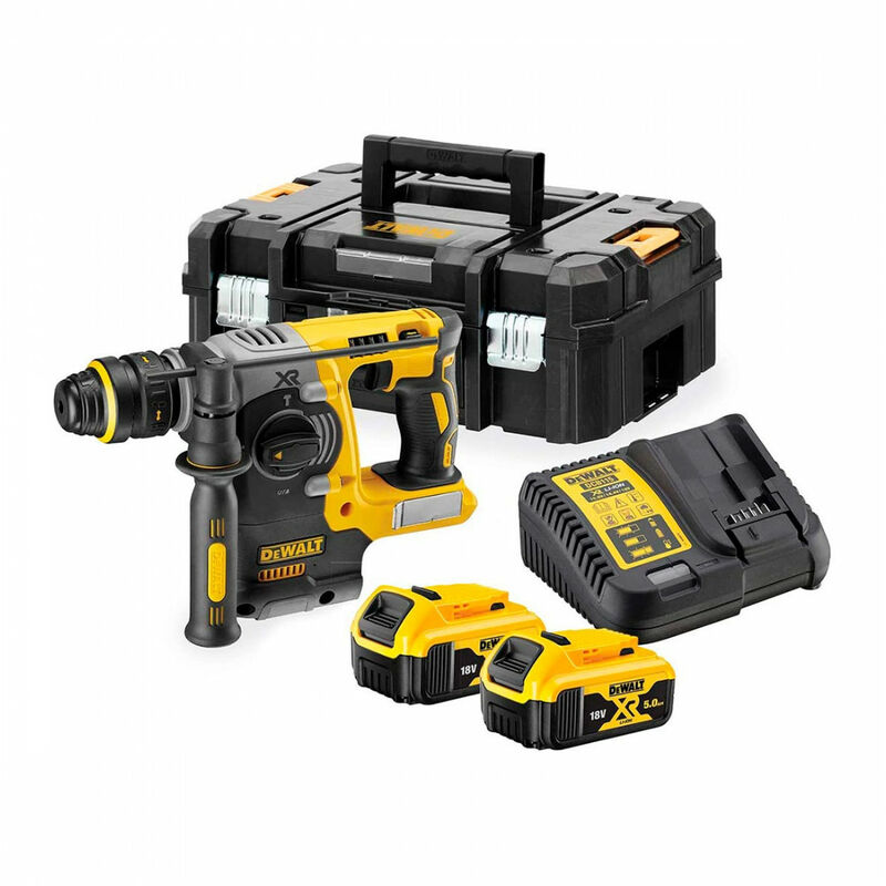 DeWalt dch273p2 20V Max – Martillo perforador SDS con baterías 5 Ah sin  escobillas.