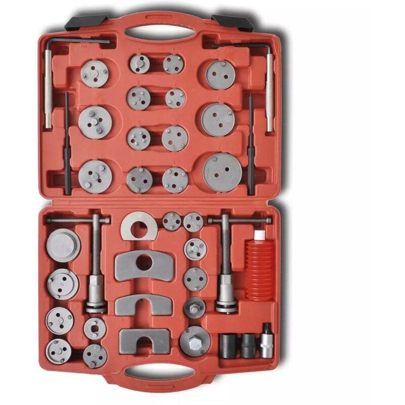 Universel 16pcs Étrier de frein Piston Rewind outil set Brake Piston Tool  Kit
