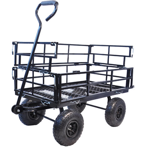 Chariot de jardin, facilite le Transport du bois de chauffage et d