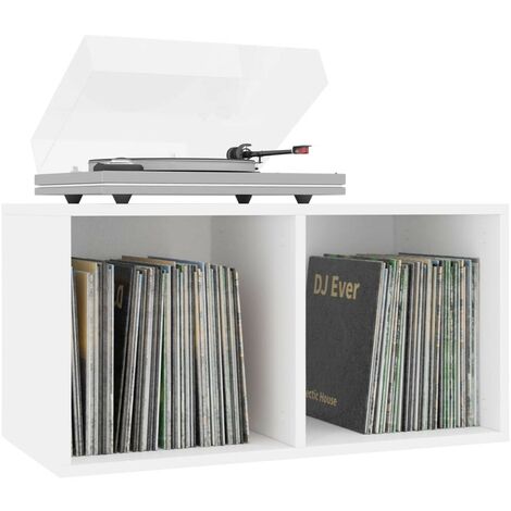 Maison Exclusive - Boîte de rangement à disques vinyle Sonoma gris 71x34x36  cm