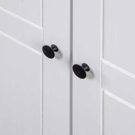 vidaXL Garde-robe à 3 portes 118x50x171,5 cm Pin Assortiment Panama
