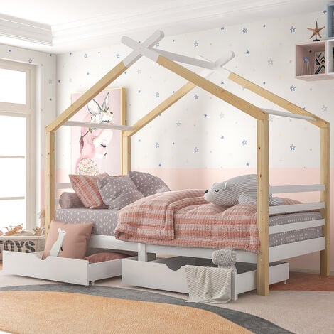 Lit cabane : le lit préféré des enfants