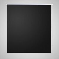 Store enrouleur occultant noir 40 x 100 cm HDV08377