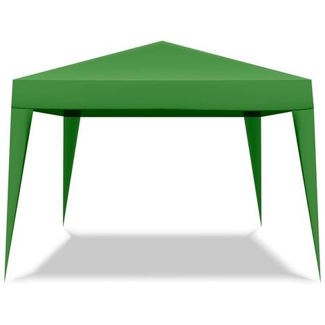 Folding 3x3MT Automatic Garden Gazebo Tent with carry bag color Green