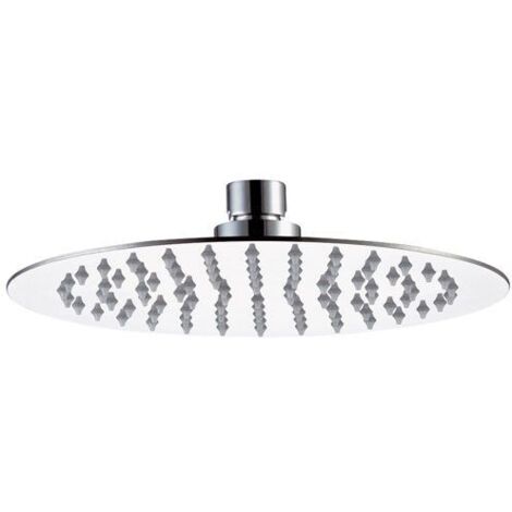 Dasan Duales Duschsystem – 30,5 Cm Regendusche & 15,2 Cm Handbrause, Gebürstetes Nickel