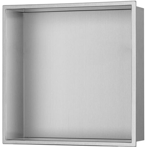 Wandnische Minimal Gebürsteter Edelstahl in 30x30 oder 60x30 :30x30 (1/2)