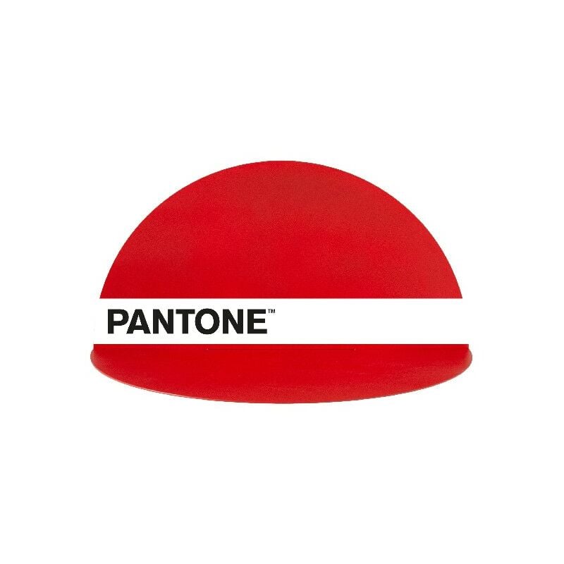 PANTONE Estante Shelfie2 - Decoracion de pared, portaobjetos, cuadrado - con PANTONE Estantes - para salon, dormitorio - Rosa, Blanco, Negro en Metal, 40 x 14 x 13cm, -