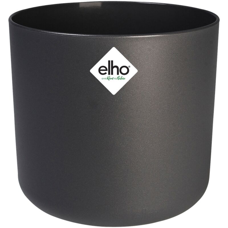 Prosperplant Bowl Plastic Sandy Con Deposito In Colore Antracite, 11  Alto  X 14.4  Largo  X 14 4 Largo X 14 4 Profondo Cms 86334730
