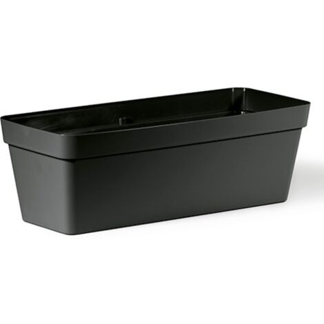 FIORIERA CASSETTA RETTANGOLARE CLEO ANTRACITE 40CM VECA