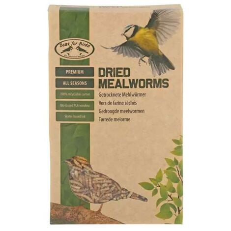 Vermi Della Farina Essiccati Wild Animal Heart - 5L (800g) Per Uccelli E Ricci - Foto 11