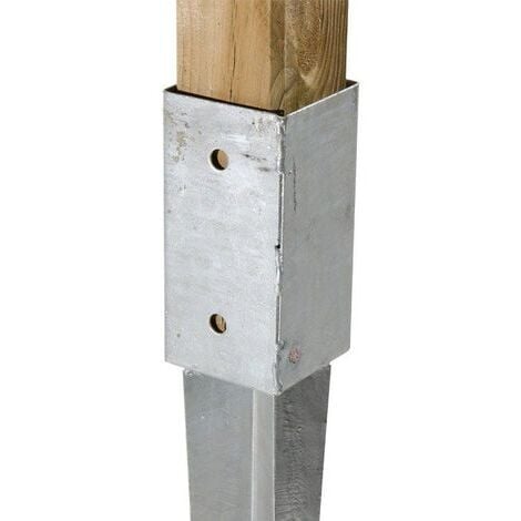 VERDELOOK FINALE DI FISSAGGIO PUNTA IN METALLO 71X71MM SOSTEGNO E SUPPORTO PALO