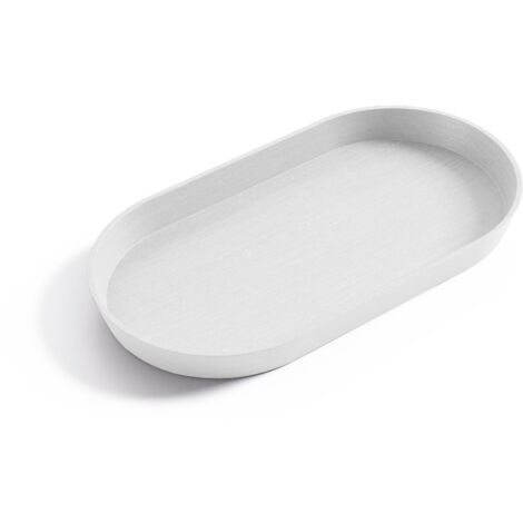 ECOPOTS SOTTOVASO TOKYO OVALE 30CM BIANCO