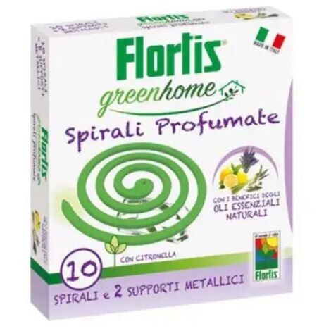 Spirali antizanzare profumate, 10 pz, grigio (1/2)
