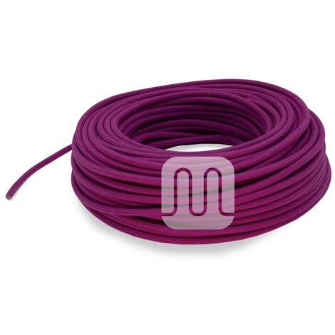 Cavo Elettrico Tessile Antracite - 3 Metri Tripolare 0.75mm² Per Lampade Fai Da Te - Foto 5