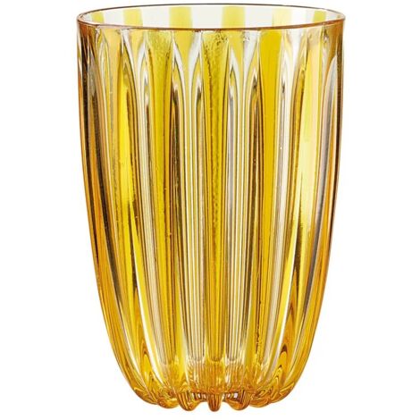 GUZZINI BICCHIERE TUMBLER 'DOLCEVITA' (ISCC+), ALTO, COLOR AMBRA, ACCESSORI TAVOLA