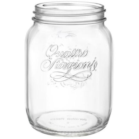 BORMIOLI BARATTOLO DI VETRO 4 STAGIONI 2 LT SENZA TAPPO, CUCINA, ACCESSORI CUCINA