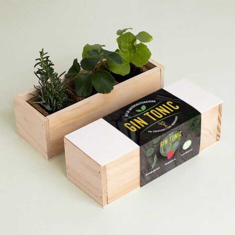 RESETEA, KIT AUTOCOLTIVAZIONE GIN TONIC, CASA, IDEE REGALO, CUCINA