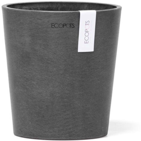 VASO DA TAVOLO ROTONDO MORINDA D11XH12,5CM GRIGIO SCURO (1/3)