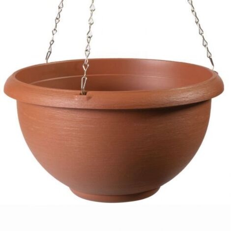 VASO TERRAE BASKET 30 CM TERRACOTTA (1/2)