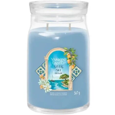 CANDELA GIARA GRANDE SIGNATURE AZURE SKY - YANKEE CANDLE (1/2)