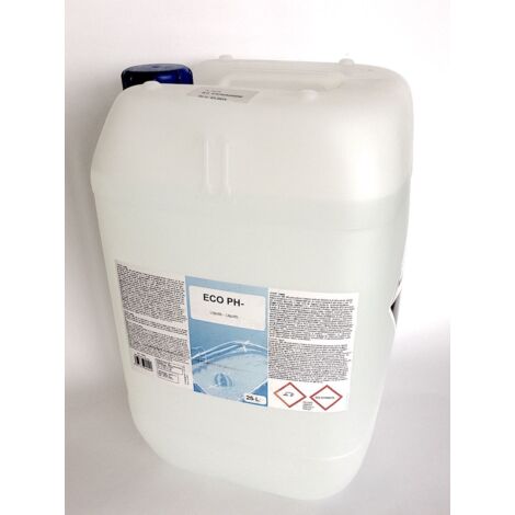 ECO Riduttore pH per Piscine Controllo pH Liquido 5 L Bianco (1/2)