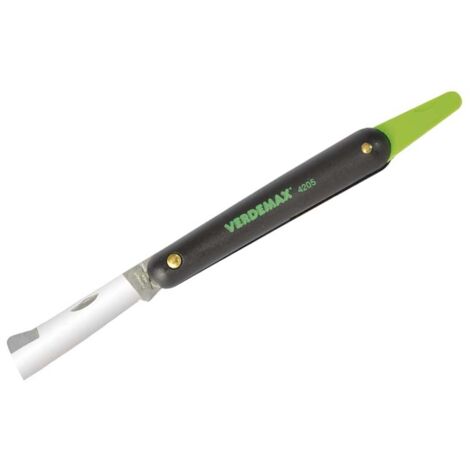 COLTELLO INNESTO LAMA DRITTA+PENNA VERDEMAX INNESTARE PIANTE FRUTTETO