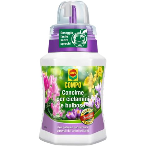 CONCIME LIQUIDO PER CICLAMINI E BULBOSE 250ML (1/5)
