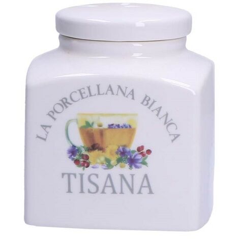 Barattolo Peperoncino In Porcellana Decorata La Porcellana Bianca - 175 Ml, Stile Toscano - Foto 13