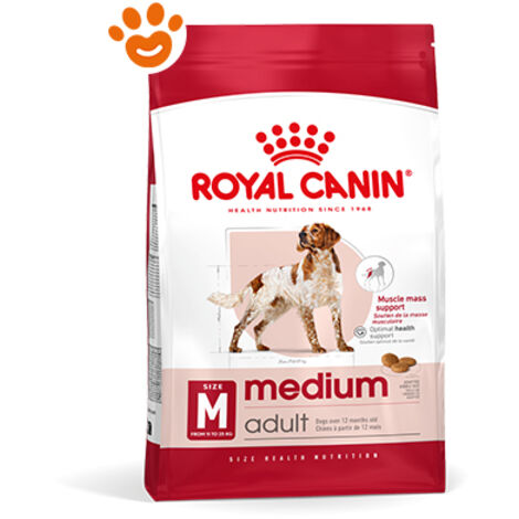 ROYAL CANIN MEDIUM ADULT 4KG CROCCHETTE PER CANI DI TAGLIA MEDIA