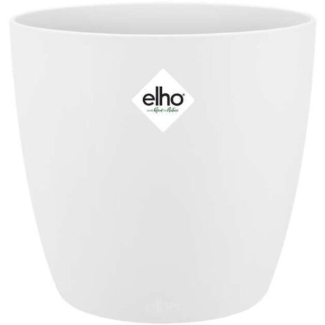 VASO BRUSSELS ROUND 30CM WHITE ELHO